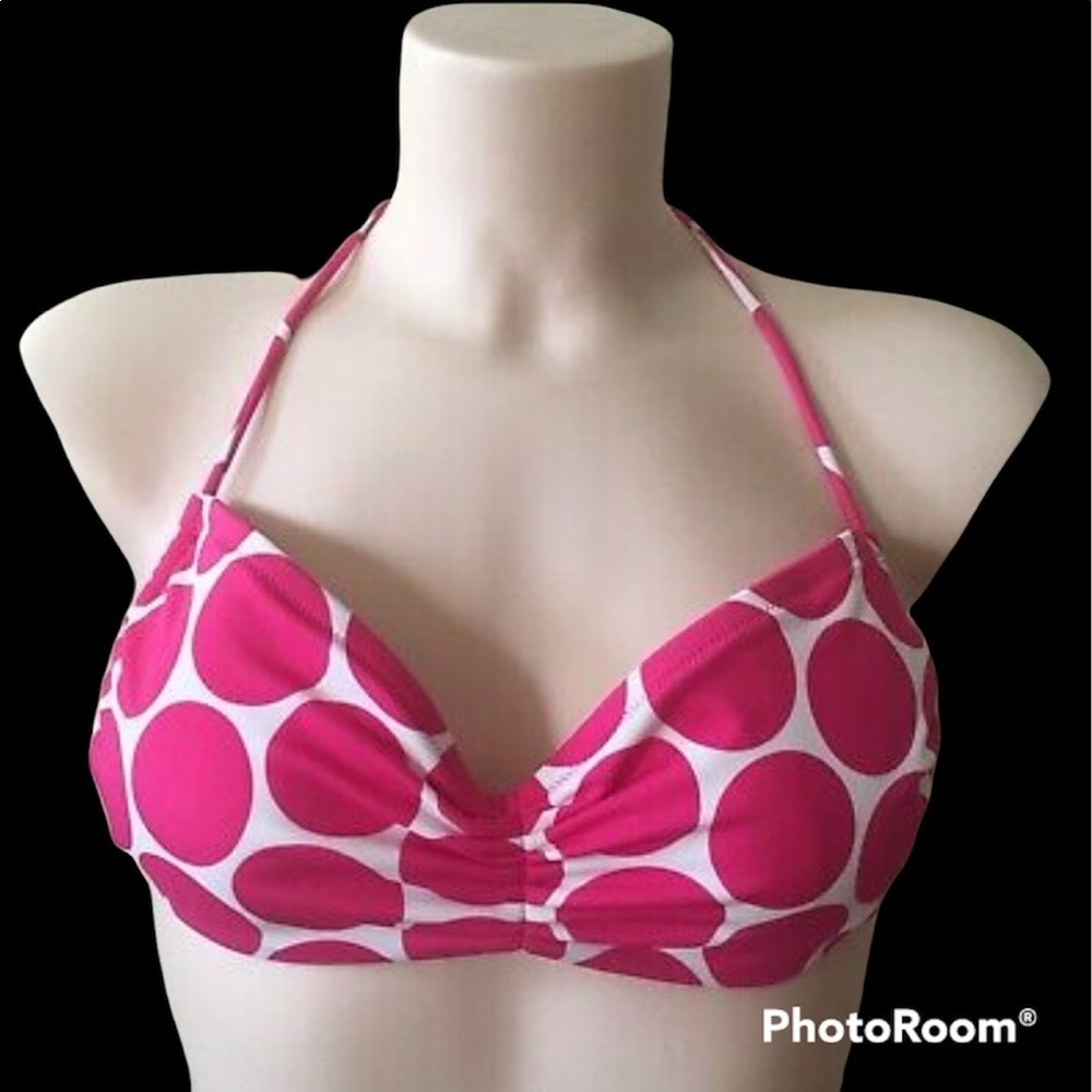Victoria Secret Pink white Polka dot Bikini🏖​​​